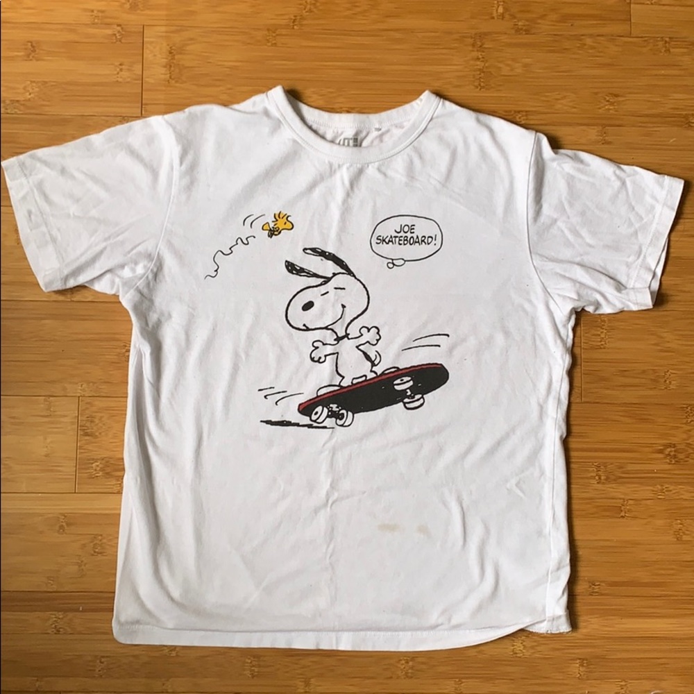 Snoopy Graphic Skateboard Tee
